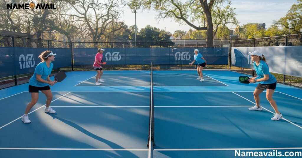 Clever Pickleball Team Names